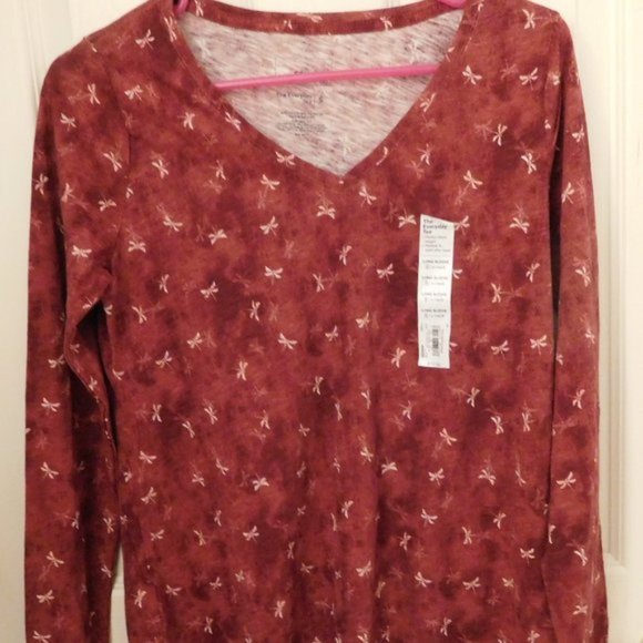 Long Sleeve Womens Tee Small NWT - Picture 2 of 5